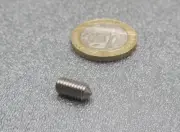 18-8 Stainless Steel Set Screws, Cone Point, 10-32 x 3/8" Length, 75 Pieces
