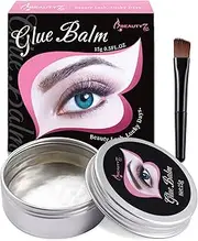 Beauty7 Lash Lift Glue Balm, Eyelash Lifting Gel, Semi Permanent Eyebrow Fitting, Professional Quick Drying With Mini Brush - 15g