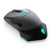 Wired/Wireless Gaming Mouse AW610M: 16000 DPI Optical Sensor - 350 Hour Recha...