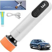 Mini Cordless Car Polishing Machine, AdjustabElectric Car Buffer Polisher Waxer, Car Scratch Repair Kit, LED Display Scratch Repair Kit Set, Rechargeable Auto Detailing Equipment