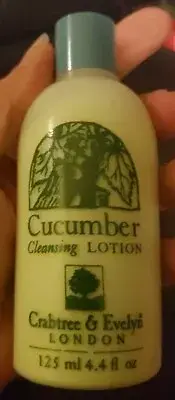 Crabtree & Evelyn Cucumber Cleansing Lotion 4.4 Oz.