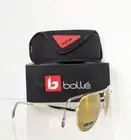 Brand New Authentic Bolle Sunglasses Evel 12541 IB Gold Polarized Frame