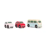 Le Toy Van Retro Metro Car Set - Classic Fun With Wheels