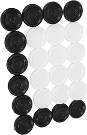 Vaguelly 1 Set Pieces Plastic Chess Pieces Game Accessories Compact Lightweight Checkers for Easy Travel Long Term Use for