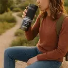 Contigo Byron Snapseal Stainless Steel 20 oz. Leak Proof Travel Mug Gunmetal