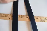 NAVY BLUE HOOK & LOOP SEW-ON TAPES 1 " WIDE BY THE YARD
