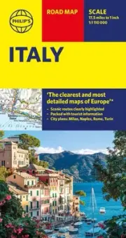Philip's Italy Road Map: (Philip's Sheet Maps) by Philip's Maps (English) Map Bo