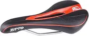 Ycle Dle Wide Hollow Bike Racing Seats Mountain Road Bike Breathable Light Weight Ycle Seats Red
