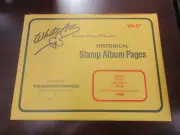 "WHITEACE" STAMP ALBUM PAGES PALAU SINGLES #PA-5 ,1988 FREE SHP.