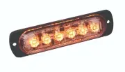 Custer Products STR61A Amber LED Strobe Light Low Profile Slim Design