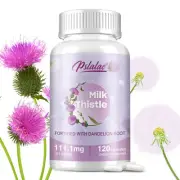 Milk Thistle 111.1mg - Dandelion, Liver Support, Liver Detox, Cleanse and Repair