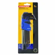 FULLER HEX ( ALLEN ) KEYS METRIC PLAIN END LONG SERIES 9Pce - #130-7610