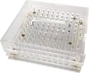 Capsule Machine Size 5 (Smallest) - Perspex 100 Holes Empty Capsules Filler with Tamper