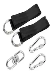SereneLife Hanging Swing Tree Mount Kit - Mounting for Rope Swing Seats