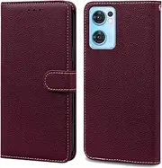 Compatible with OnePlus Nord N20 SE 4G Flip Kickstand Cover,Compatible with OnePlus Nord N300 5G Wallet Magnetic Closure Case JH