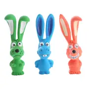 Latex Dog Toys Teething Chew Toy Interactive Pet Toy for Puppy Training Dental