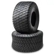 Set of 2 WANDA 15x6.5-8 Lawn Mower Tractor Cart Turf Tires 4 Ply 15x6.5x8