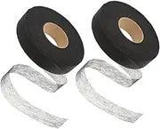 COHEALI Hemming Tape No Iron Needed Fabric Hemming Tape for Jeans Curtains Clothes DIY Supplies 2 Rolls