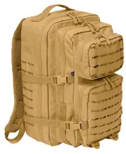 Brandit US Cooper Lasercut L Backpack, beige for Men One Size