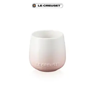 【Le Creuset】瓷器花蕾系列馬克杯組250ml-5入(雪花白/沙丘白/淡粉紅/海岸藍/薄荷綠)