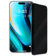 Torras iPhone 16 Pro (6.3") Premium Tempered Privacy Glass Screen Protector - Black Anti-Spy (1Pack) [X00FX1564]