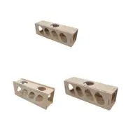 Small Animals Hideouts Tunnel DIY Toy Scratchproof Hamster Cage House