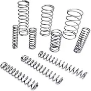 compression springs Springs Metal Springs 100pcs Return Spring Steel 0.39"-1.18" Long, Stainless Steel Springs 0.16" 0.2" 0.24" OD, Replacement Mini Compression Spring for DIY Project(0.5mm*6mm*25mm)