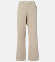 [Velvet] Velvet Naya cotton-blend twill straight pants AU 16 beige