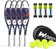 Tennis Rackets for Adults 27 Inch Tennis Racquets Set Included Tennis Racket Ten