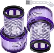 [Qtrollc] Filter Replacement for V12 Detect Slim Cordless Vacuum, Compare to Part 971517-01 (2 Pack)