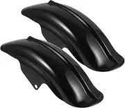 Mikinona 2pcs Motorcycle Rear Mudguards Guard for Mud Water Protection Compatible with Harley Davidson Enhance Aesthetics Functionality