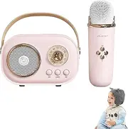 Portable Karaoke Machine – Household Karaoke Speaker, Wireless System | Small Kids Voice-Changing Karaoke Set, Adults, Family Parties, Blutooth Singing Speaker for Home, Outdoor Entertainment