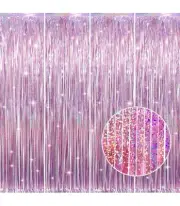 4 Pack 10ft Party Streamer Tassel Backdrop Tinsel Birthday Backdrop Party Decor
