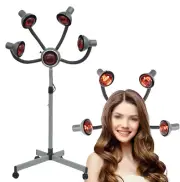 Professional Hair Steamer for Dyeing Perming 5 Infrared Lamps with Rolling Wheel