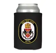 USS Hue City CG-66 Neoprene Can Cooler Insulation Foam Ticonderoga Class Cruiser