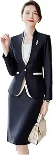 [Generic] Women's Elegant Temperament Professional Spring and Summer Short Skirt Suit