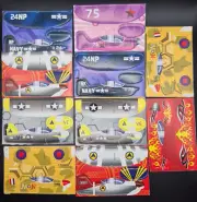 Mini Glider Airplanes Foam DIY 12 Pack Set Includes Propellers - US Seller