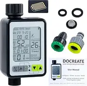 Sprinkler Timer, Water Timer for Garden Hose, Drip Irrigation Rain Delay Waterproof Automatic Watering for Lawn and Greenhouse