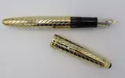 Montblanc 146 Chevron Solid Gold fountain pen