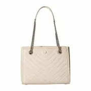 Kate Spade New York Small Amelia Leather Tote Beige