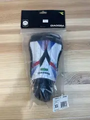 NOS Diadora Monza White Soccer Shinguards Size XS