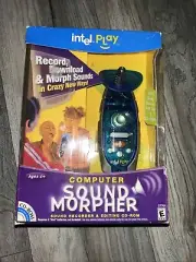 INTEL PLAY Computer Sound Morpher Electronic Handheld Recorder, Editing CD. NEWI