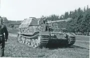 WW II German Photo ---- Sd.Kfz. 184.Tank Destroyer -Elephant