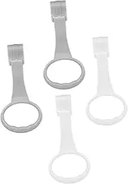 SECFOU Portable Baby Standing Safety Ring Gymnastic Pull Rings for Crib Toddler Walking Assistant