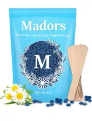 Hard Wax Beads for Hair Removal - Madors 1lB Wax Beans