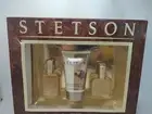 NEW! NOS Stetson For Men 3 Piece GIFT Set: Cologne/After Shave/Conditioning Gel
