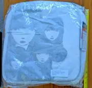 2005 Emily The Strange Vinyl Sling Messenger Flight Bag SAMPLE Beatles Revolver