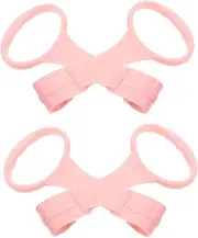 VANZACK 4pcs Baby Pull Rings Portable Newborn Crib Hanging Rings Toddler Walking Assist Tools