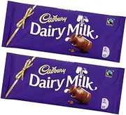Cadbury Dairy Milk Chocolate Bar 360g, Pack of 2