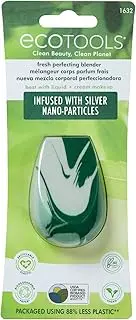 Ecotools Fresh Perfecting Blender, 80 Gram Round Silicone Sponge, Green, Makeup Blender